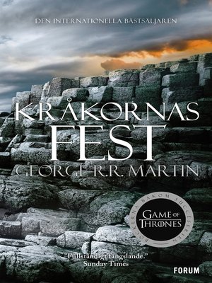 cover image of Game of thrones--Kråkornas fest